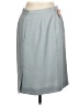 LI-Ning 100% Polyester Solid Gray Blue Casual Skirt Size 14 (petite) - photo 2