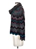 Curio Chevron-herringbone Teal Pullover Sweater Size S - photo 5