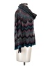 Curio Chevron-herringbone Teal Pullover Sweater Size S - photo 4