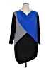 C established 1946 Color Block Blue Casual Dress Size 18/20 - photo 1