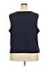 Sag Harbor Blue Sleeveless Blouse Size 3X - photo 2