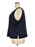 Sag Harbor Blue Sleeveless Blouse Size 3X - photo 5
