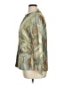 Mechant Print Green 3/4 Sleeve Blouse Size XL - photo 5