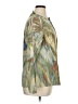 Mechant Print Green 3/4 Sleeve Blouse Size XL - photo 4
