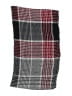 Christopher & Banks Plaid Burgundy Black Scarf One size - photo 2