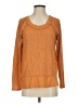 Eri + Ali Tweed Orange Pullover Sweater Size S - photo 1