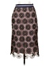 Current Air 100% Polyester Print Brown Casual Skirt Size XS - photo 1