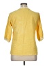 Unbranded Yellow 3/4 Sleeve Blouse Size XL (estimated) - photo 2