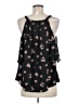 Sienna Sky 100% Polyester Black Sleeveless Blouse Size M - photo 2