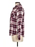 Thread & Supply 100% Rayon Plaid Burgundy Long Sleeve Button-Down Shirt Size M - photo 5
