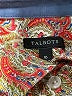 Talbots 100% Cotton Paisley Brown Long Sleeve Blouse Size 16 - photo 7