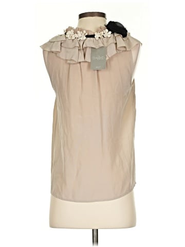 Floreat Sleeveless Silk Top (view 2)