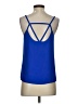 Naked Zebra 100% Polyester Blue Sleeveless Top Size S - photo 2