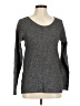 Bar III Metallic Gray Pullover Sweater Size M - photo 1