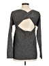Bar III Metallic Gray Pullover Sweater Size M - photo 2