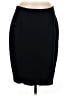 Eileen Fisher Solid Black Formal Skirt Size M - photo 1