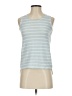 Initial 100% Cotton Blue Sleeveless Top Size XS - photo 1