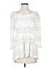 Free People 100% Polyester Ivory 3/4 Sleeve Blouse Size S - photo 1