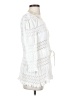 Free People 100% Polyester Ivory 3/4 Sleeve Blouse Size S - photo 4