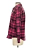 Riders by Lee 100% Polyester Plaid Pink Long Sleeve Blouse Size S - photo 5