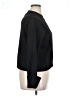 Scoop 100% Polyester Solid Black Turtleneck Sweater Size XL - photo 4