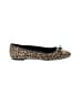 MICHAEL Michael Kors Animal Print Brown Tan Flats Size 9 - photo 1
