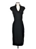 Snap Solid Black Cocktail Dress Size 5 - photo 1