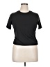 Layer 8 Black Short Sleeve Top Size XL - photo 1