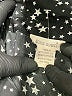 Sans Souci 100% Polyester Stars Black 3/4 Sleeve Blouse Size M - photo 7