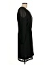 Coldwater Creek 100% Polyester Solid Black Casual Dress Size 10 - photo 4