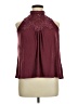 Xhilaration Burgundy Sleeveless Blouse Size XL - photo 1
