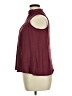 Xhilaration Burgundy Sleeveless Blouse Size XL - photo 5
