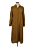 Primark 100% Polyester Brown Casual Dress Size 4 - photo 1