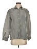 Cacharel Metallic Gray Long Sleeve Button-Down Shirt Size S (estimated) - photo 1
