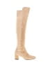Stuart Weitzman Ivory Tan Boots Size 6 - photo 1