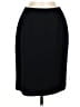 Carlisle 100% Wool Solid Black Wool Skirt Size 4 - photo 1
