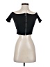 Vera & Lucy Black Short Sleeve Top Size S - photo 1