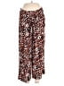 Halogen 100% Polyester Animal Print Brown Casual Pants Size M - photo 1