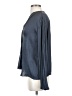 Vince. 100% Polyester Gray Long Sleeve Blouse Size S - photo 5