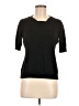 R.E.Q. 100% Acrylic Black Short Sleeve Turtleneck Size M (petite) - photo 1