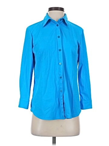 Ameliora Long Sleeve Button-Down Shirt (view 1)