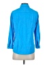 Ameliora Blue Long Sleeve Button-Down Shirt Size S - photo 2