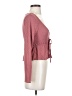 Almost Famous Pink Long Sleeve Top Size S - photo 4