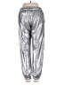 David Lerner 100% Polyester Metallic Silver Casual Pants Size XS - photo 2