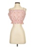 Lucy Paris 100% Polyester Pink Tube Top Size S - photo 1