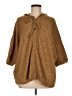 Piko Brown Tan Poncho Size M - photo 1