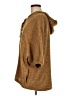 Piko Brown Tan Poncho Size M - photo 5