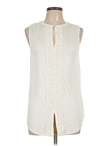 Pale Sky Sleeveless Blouse (view 1)