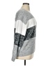 BLOOMCHIC 100% Acrylic Color Block Gray Pullover Sweater Size 14 - 16 - photo 4
