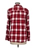 Gap Outlet Plaid Red Long Sleeve Button-Down Shirt Size M - photo 2